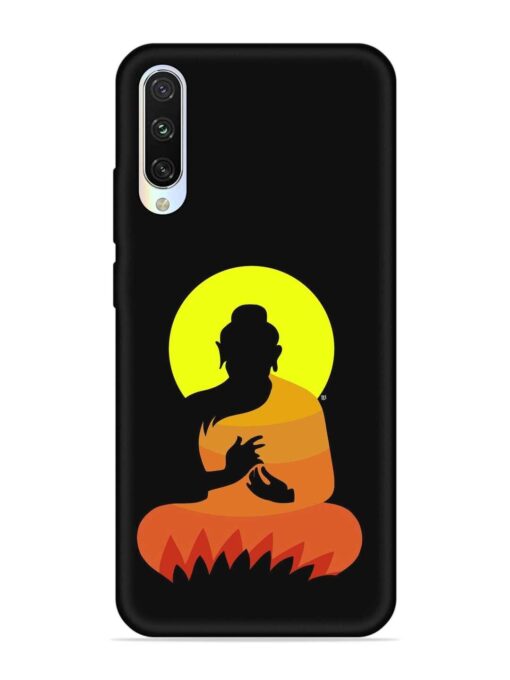 Buddha Art Black Embossed Soft Silicone Case for Xiaomi Mi A3 Zapvi