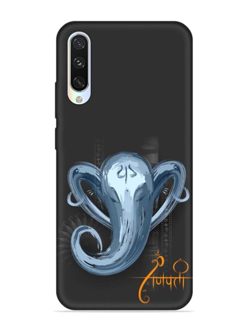 Illustration Lord Ganpati Embossed Soft Silicone Case for Xiaomi Mi A3 Zapvi