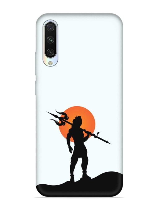 Lord Mahadev Trendy Embossed Soft Silicone Case for Xiaomi Mi A3