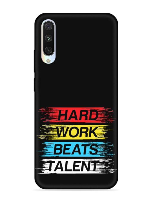 Hard Work Beats Embossed Soft Silicone Case for Xiaomi Mi A3 Zapvi