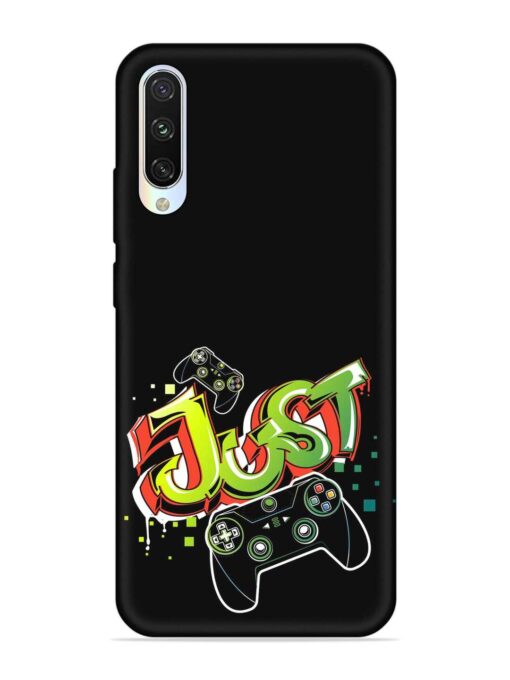 Graffiti Gamepad Illustration Embossed Soft Silicone Case for Xiaomi Mi A3