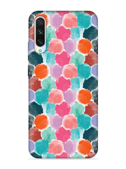 Colorful Seamless Pattern Embossed Soft Silicone Case for Xiaomi Mi A3