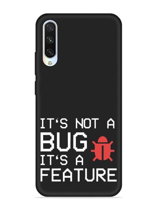 Not Bug Feature Embossed Soft Silicone Case for Xiaomi Mi A3