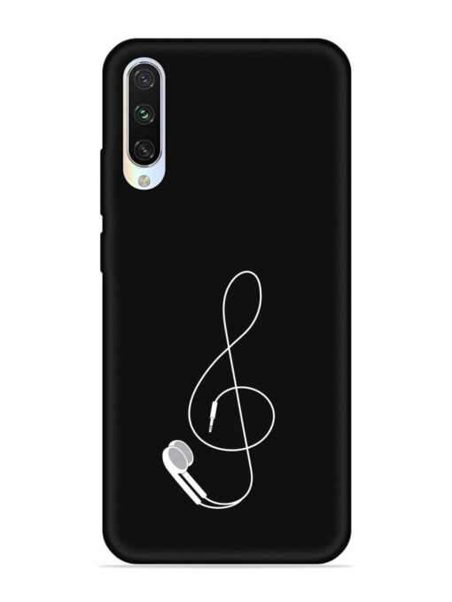 Music Earphone Vector Embossed Soft Silicone Case for Xiaomi Mi A3