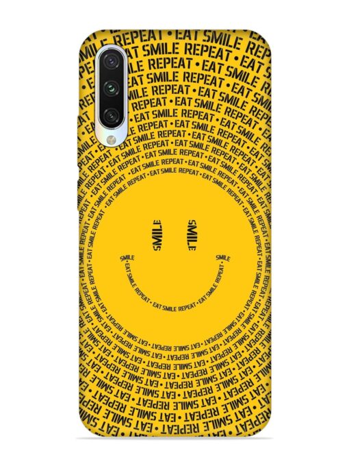 Smiley Embossed Soft Silicone Case for Xiaomi Mi A3 Zapvi