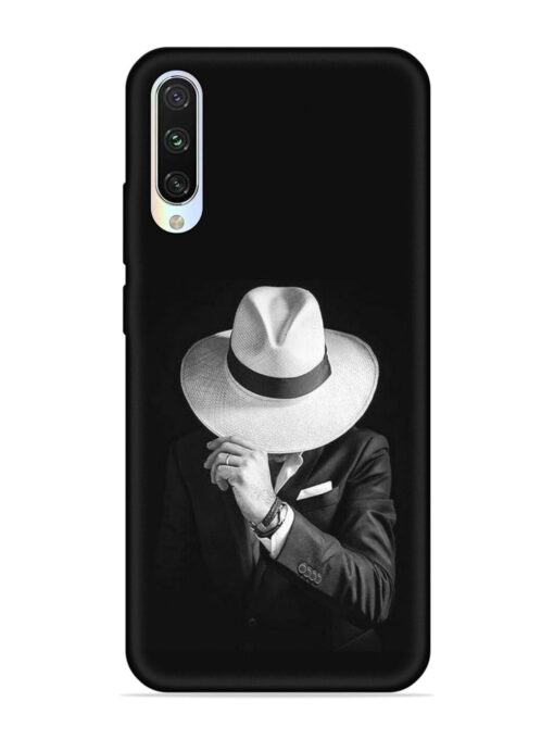 Men Under Hat Embossed Soft Silicone Case for Xiaomi Mi A3