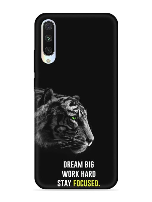 Dream Big Work Hard Embossed Soft Silicone Case for Xiaomi Mi A3 Zapvi