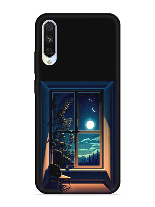 Night View At Window Embossed Soft Silicone Case for Xiaomi Mi A3