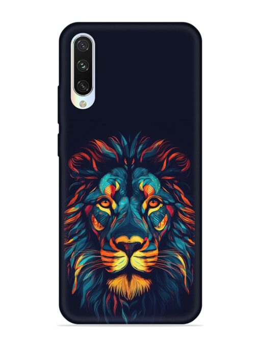 Colorful Lion Embossed Soft Silicone Case for Xiaomi Mi A3 Zapvi