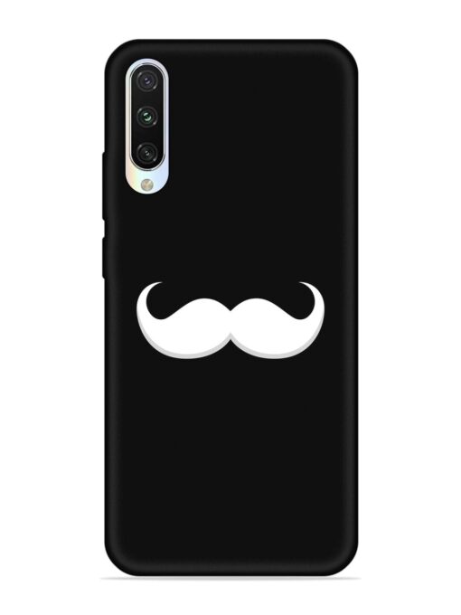 Mustache Vector Embossed Soft Silicone Case for Xiaomi Mi A3 Zapvi