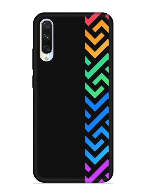 Colorshape Stripes Embossed Soft Silicone Case for Xiaomi Mi A3 Zapvi