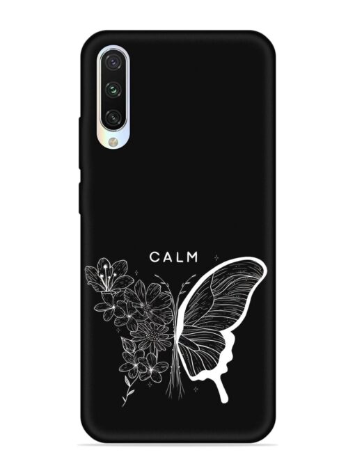 Calm Embossed Soft Silicone Case for Xiaomi Mi A3 Zapvi