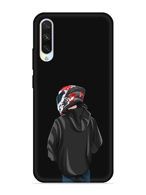 Motorcycle Rider Embossed Soft Silicone Case for Xiaomi Mi A3