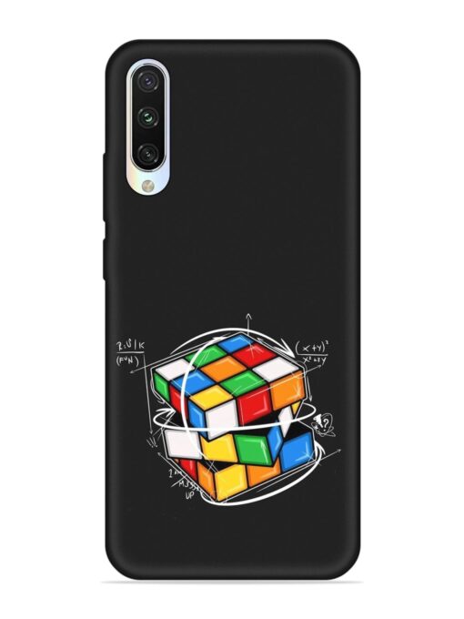 Cubik Vector Embossed Soft Silicone Case for Xiaomi Mi A3 Zapvi