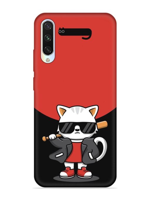 Cool Little Bear Cartoon Embossed Soft Silicone Case for Xiaomi Mi A3 Zapvi