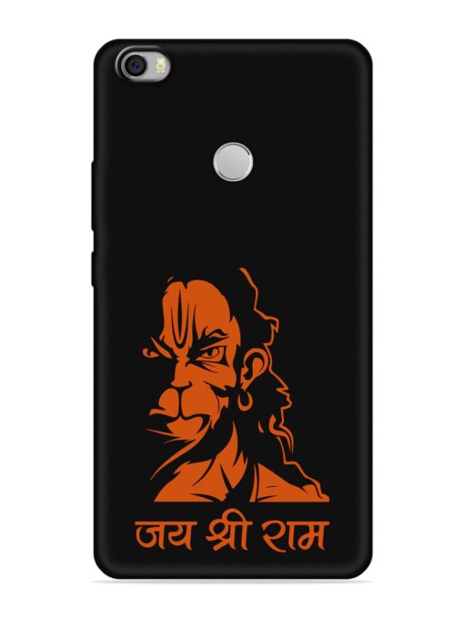 Angry Hanuman Embossed Soft Silicone Case for Xiaomi Mi Max Zapvi