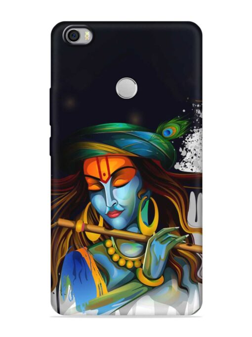 Krishna Art Embossed Soft Silicone Case for Xiaomi Mi Max Zapvi