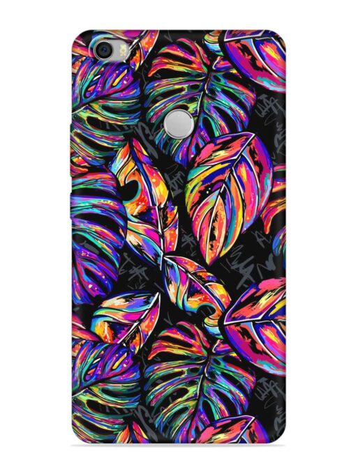 Tropical Seamless Vector Embossed Soft Silicone Case for Xiaomi Mi Max Zapvi