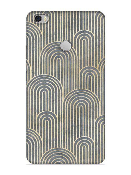 Art Deco Style Embossed Soft Silicone Case for Xiaomi Mi Max Zapvi