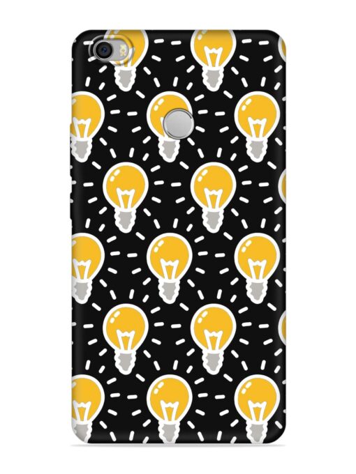 Light Bulb Seamless Embossed Soft Silicone Case for Xiaomi Mi Max