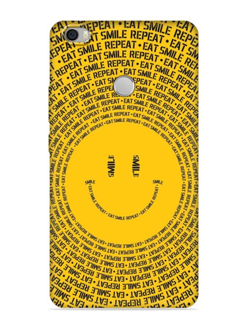 Smiley Embossed Soft Silicone Case for Xiaomi Mi Max Zapvi