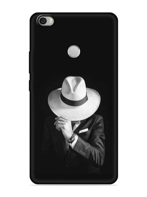 Men Under Hat Embossed Soft Silicone Case for Xiaomi Mi Max