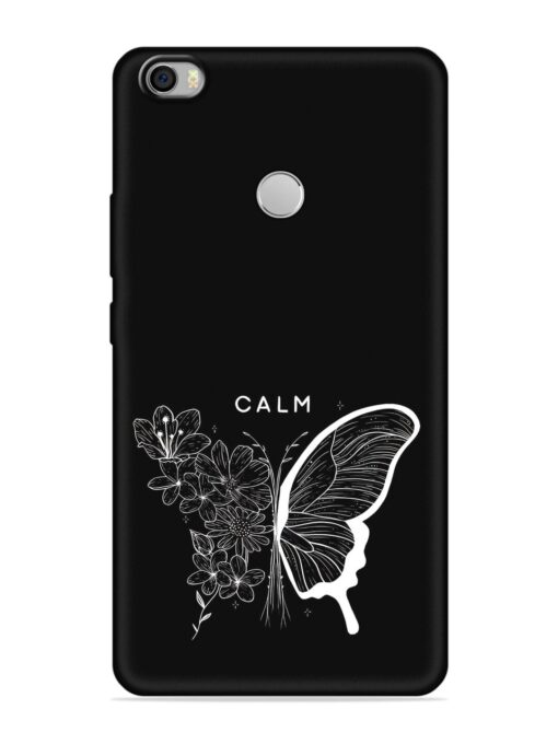 Calm Embossed Soft Silicone Case for Xiaomi Mi Max Zapvi