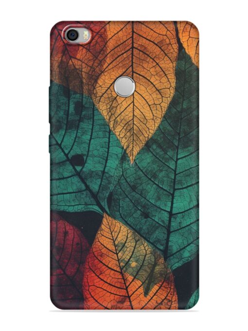 Leaves Artwork Embossed Soft Silicone Case for Xiaomi Mi Max Zapvi