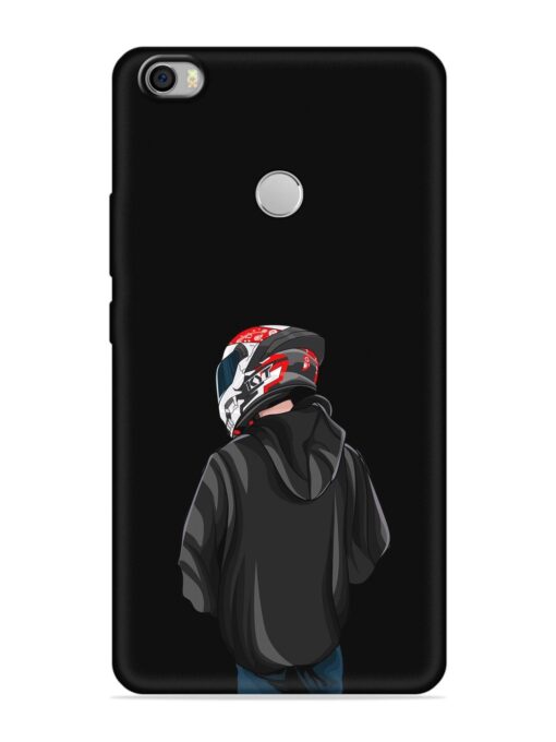 Motorcycle Rider Embossed Soft Silicone Case for Xiaomi Mi Max