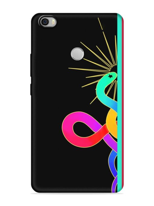 Art Geometric Abstraction Embossed Soft Silicone Case for Xiaomi Mi Max Zapvi