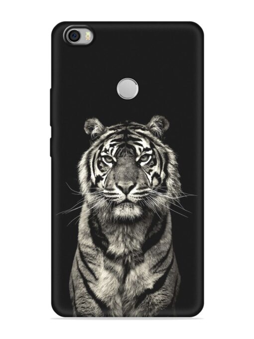 Tiger Art Embossed Soft Silicone Case for Xiaomi Mi Max