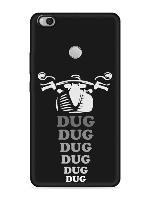 Dug Dug Dug Embossed Soft Silicone Case for Xiaomi Mi Max 2