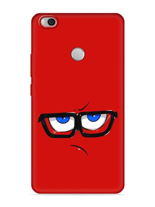 Rad Angry Face Embossed Soft Silicone Case for Xiaomi Mi Max 2