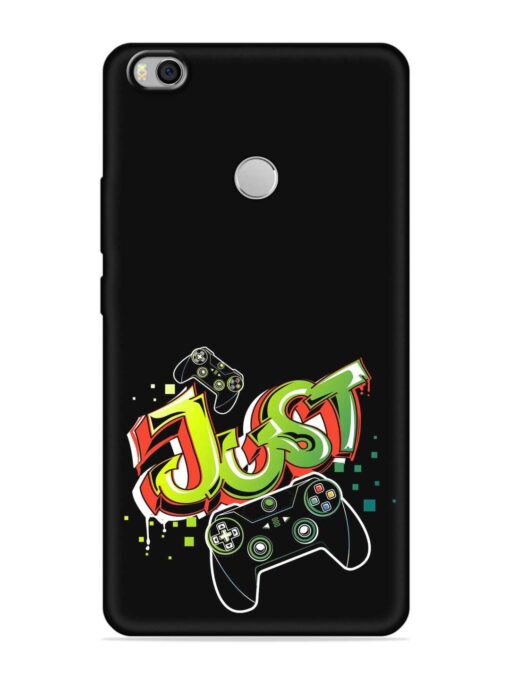 Graffiti Gamepad Illustration Embossed Soft Silicone Case for Xiaomi Mi Max 2 Zapvi