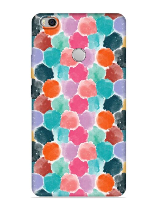 Colorful Seamless Pattern Embossed Soft Silicone Case for Xiaomi Mi Max 2 Zapvi