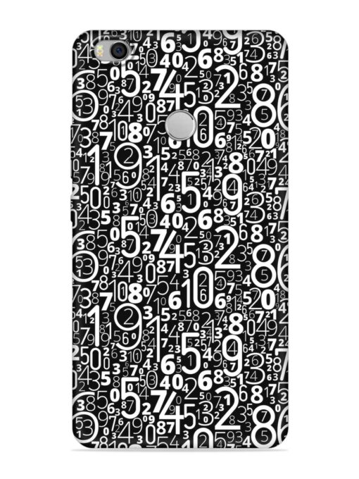 Many Numbers Different Embossed Soft Silicone Case for Xiaomi Mi Max 2