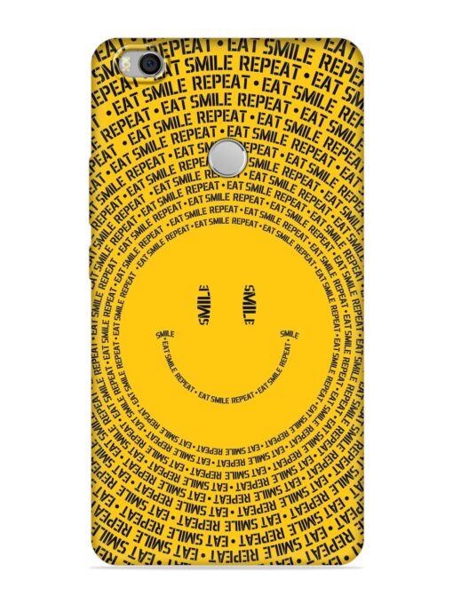 Smiley Embossed Soft Silicone Case for Xiaomi Mi Max 2 Zapvi