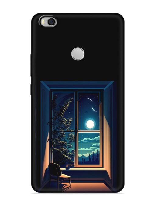 Night View At Window Embossed Soft Silicone Case for Xiaomi Mi Max 2 Zapvi