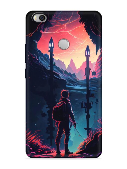 Cgs Artwork Embossed Soft Silicone Case for Xiaomi Mi Max 2 Zapvi