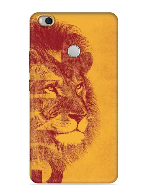 Gold Lion Crown Art Embossed Soft Silicone Case for Xiaomi Mi Max 2