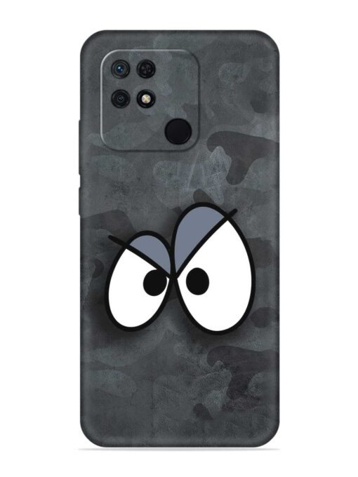 Big Eyes Night Mode Embossed Soft Silicone Case for Xiaomi Redmi 10 Zapvi