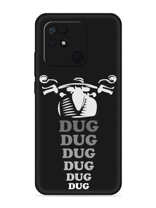 Dug Dug Dug Embossed Soft Silicone Case for Xiaomi Redmi 10 Zapvi