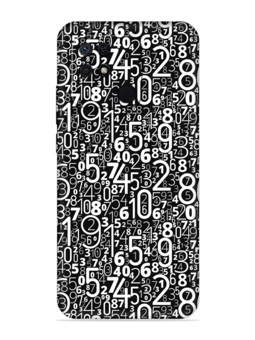 Many Numbers Different Embossed Soft Silicone Case for Xiaomi Redmi 10 Zapvi