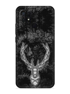 Ancient Deer Embossed Soft Silicone Case for Xiaomi Redmi 10