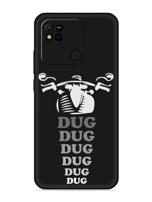 Dug Dug Dug Embossed Soft Silicone Case for Xiaomi Redmi 10A Zapvi