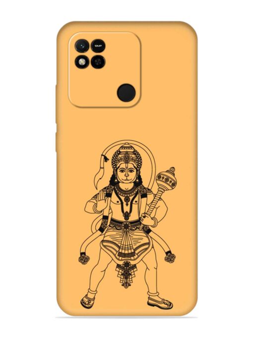 Indian God Hanuman Embossed Soft Silicone Case for Xiaomi Redmi 10A