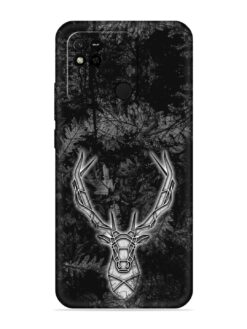 Ancient Deer Embossed Soft Silicone Case for Xiaomi Redmi 10A