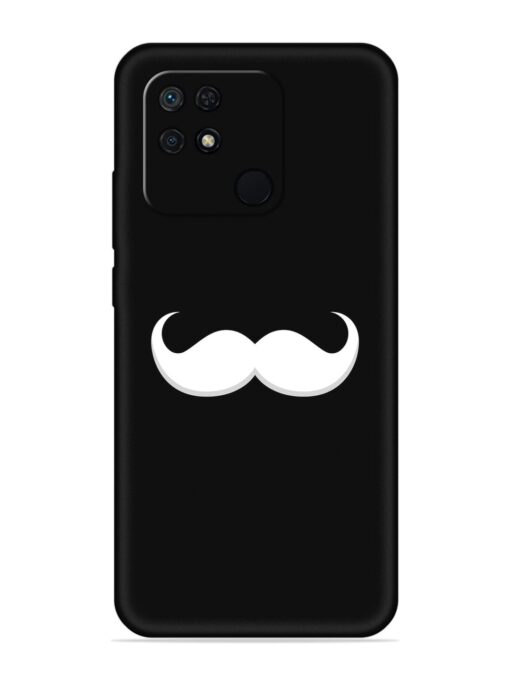 Mustache Vector Embossed Soft Silicone Case for Xiaomi Redmi 10 Power Zapvi