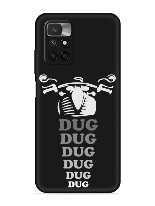 Dug Dug Dug Embossed Soft Silicone Case for Xiaomi Redmi 10 Prime (2022) Zapvi