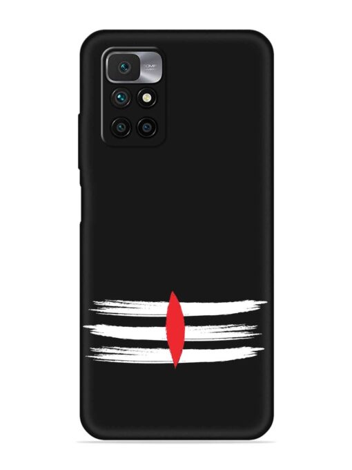 Mahadev Tilak Vector Embossed Soft Silicone Case for Xiaomi Redmi 10 Prime (2022) Zapvi